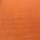 Desvanece-se a tela de malha revestida PVC resistente do poliéster da laranja para a cadeira 50 medidores pelo rolo fornecedor
